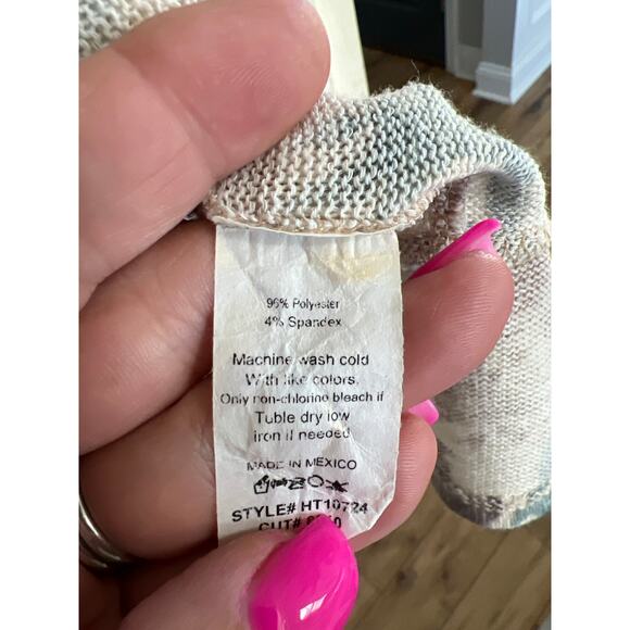 Hopely size small oversized knit sweater top - Picture 4 of 4